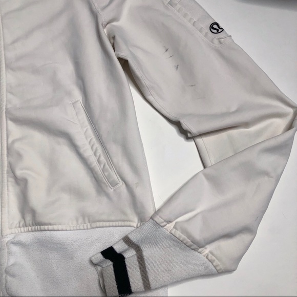 Lululemon Full Zip Terry Cloth Jacket, Size M - Picture 3 of 13